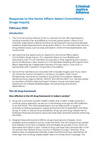 HASC drugs response